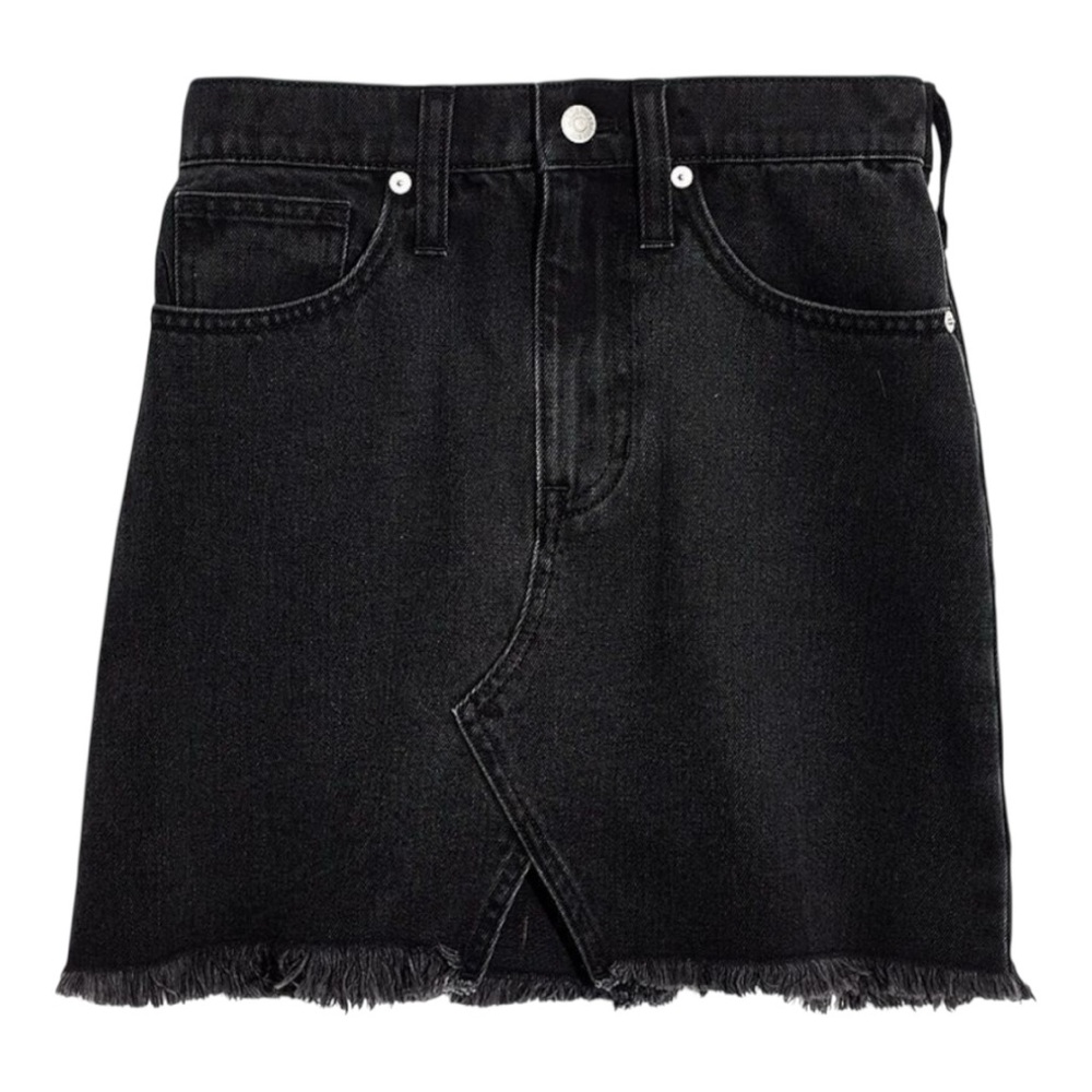 Madewell - Rigid A-line Denim Skirt in Lunar Wash - Size 29